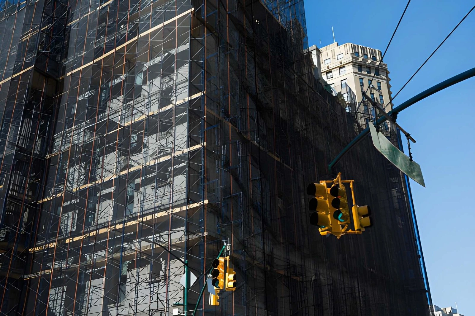sidewalk shed and scaffolding 8